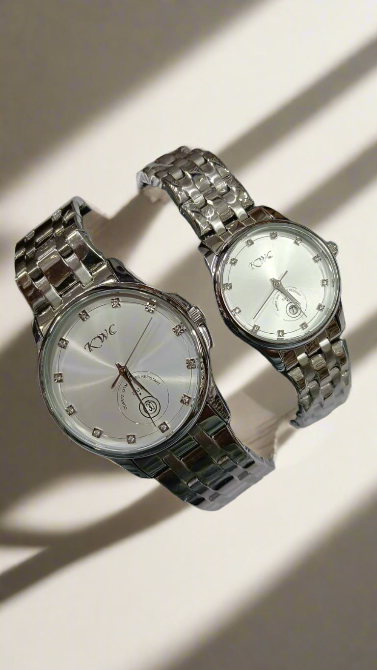 KWC Model K-414 Couple Watch Set