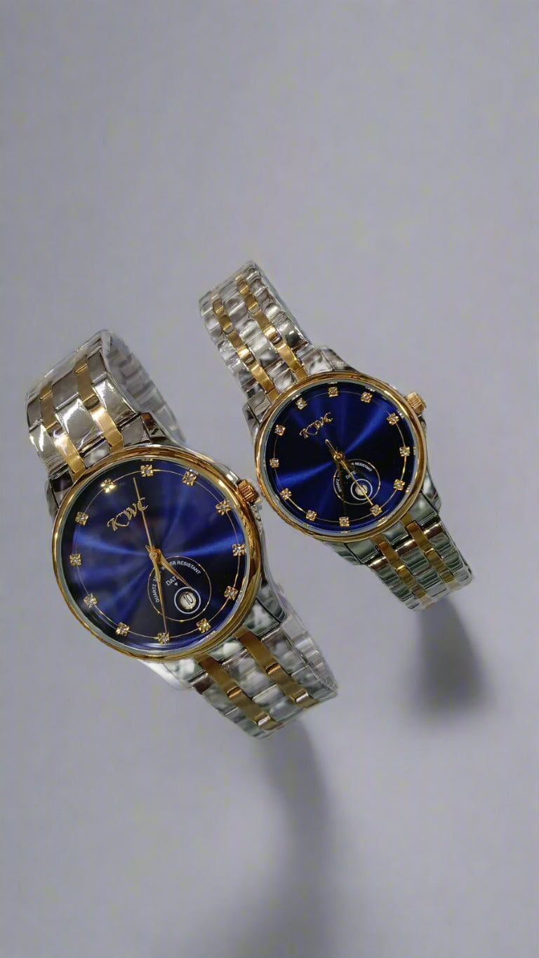 KWC Model K-414 Couple Watch Set