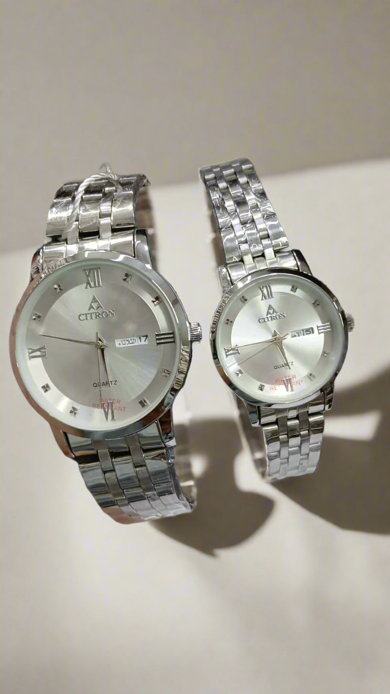 Citron Couple Watch Set